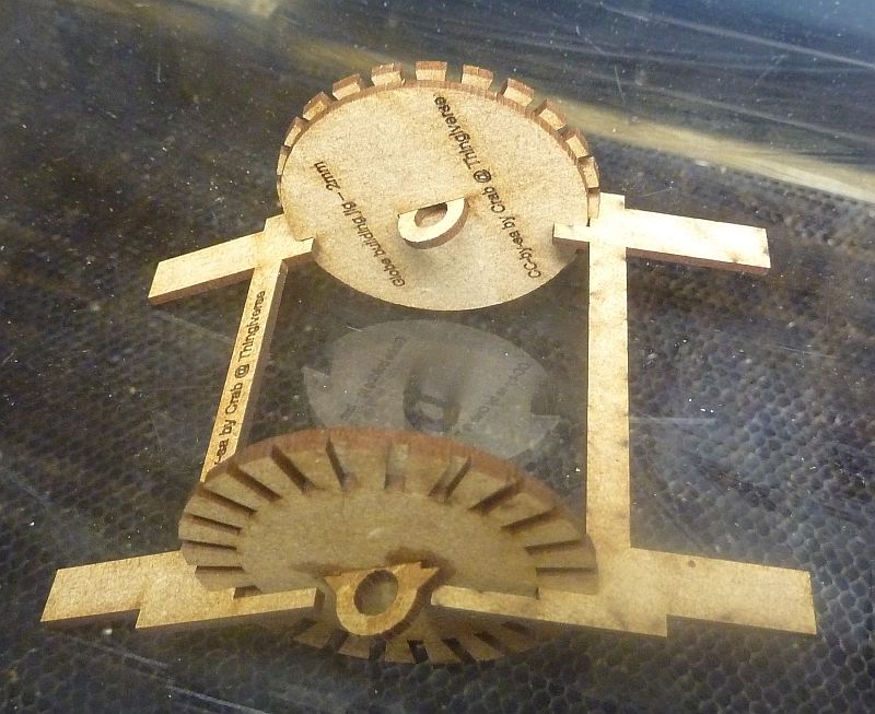 Cage ball, second jig frame