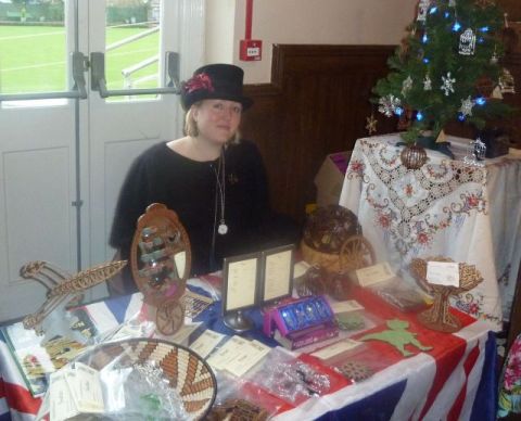 Our stall at the Christmas Market