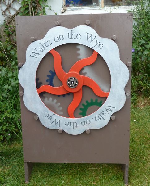 The Cogulator, a large plywood cycloidal drive gear